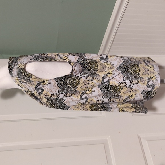 Dana Buchman Large Tank Paisley Summer Work - Picture 4 of 9